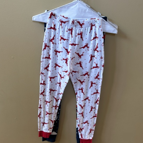 2 pairs size 10 unisex Christmas PJ pants - Picture 2 of 6